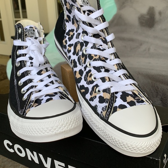 CONVERSE CTAS TWISTED UPPER HI BLACK/WHITE/DESERTM - Picture 8 of 15